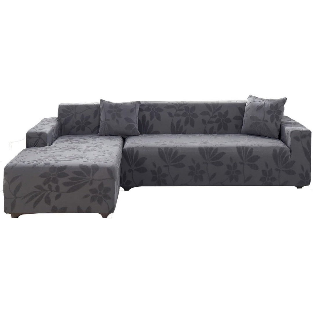 Divano confortevole YOPOIY Elasticizzato Copridivano Angolare Forma grigio
