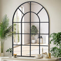 Mobile funzionale Specchio finestra arco cornice alluminio nero