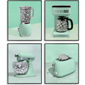 Mobile funzionale verde stile vintage