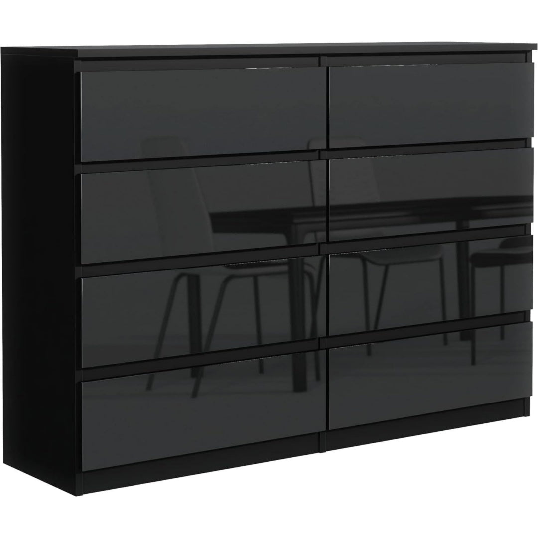 Arredo per soggiorno 120x101,5x39 cm nero