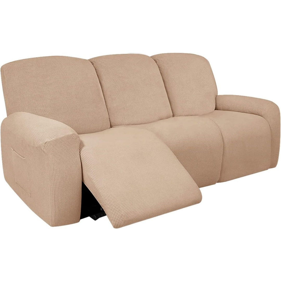 Poltrona confortevole Copripoltrona Relax Reclinabile, Fodera Poltrona nero