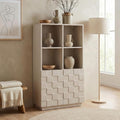 Madia contenitore con vano contenitore beige