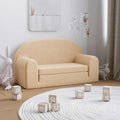 Divano confortevole con braccioli crema